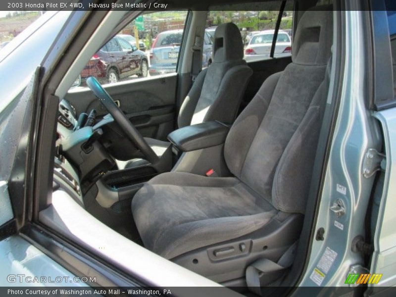 Havasu Blue Metallic / Gray 2003 Honda Pilot EX 4WD