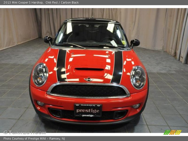 Chili Red / Carbon Black 2013 Mini Cooper S Hardtop