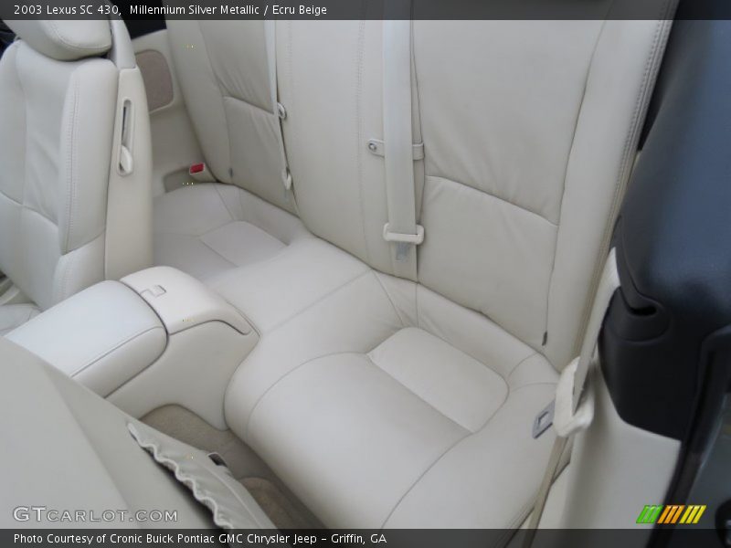 Millennium Silver Metallic / Ecru Beige 2003 Lexus SC 430