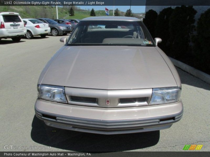 Beige Metallic / Light Beige 1992 Oldsmobile Eighty-Eight Royale