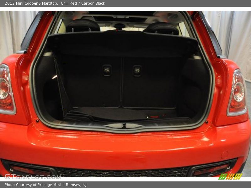 Chili Red / Carbon Black 2013 Mini Cooper S Hardtop