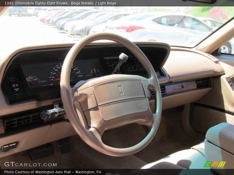 Dashboard of 1992 Eighty-Eight Royale