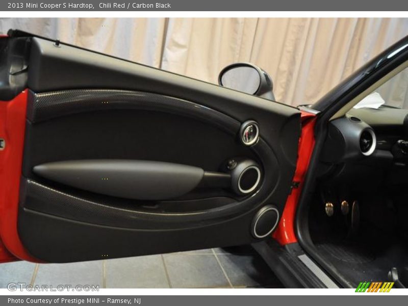 Chili Red / Carbon Black 2013 Mini Cooper S Hardtop