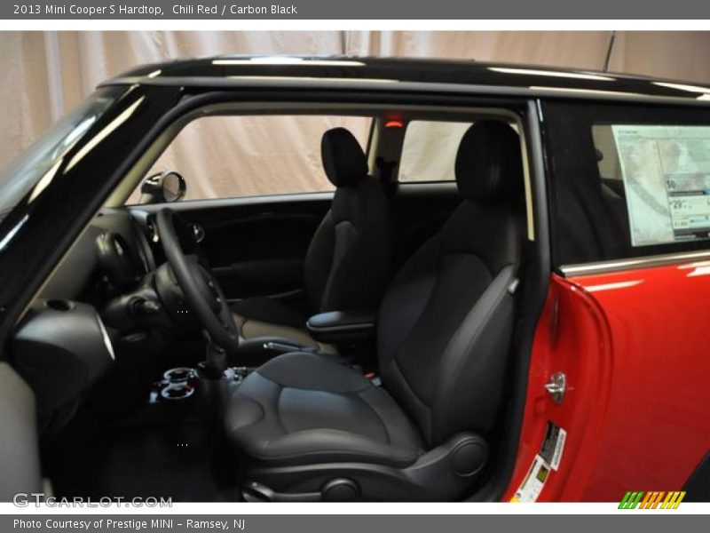 Chili Red / Carbon Black 2013 Mini Cooper S Hardtop