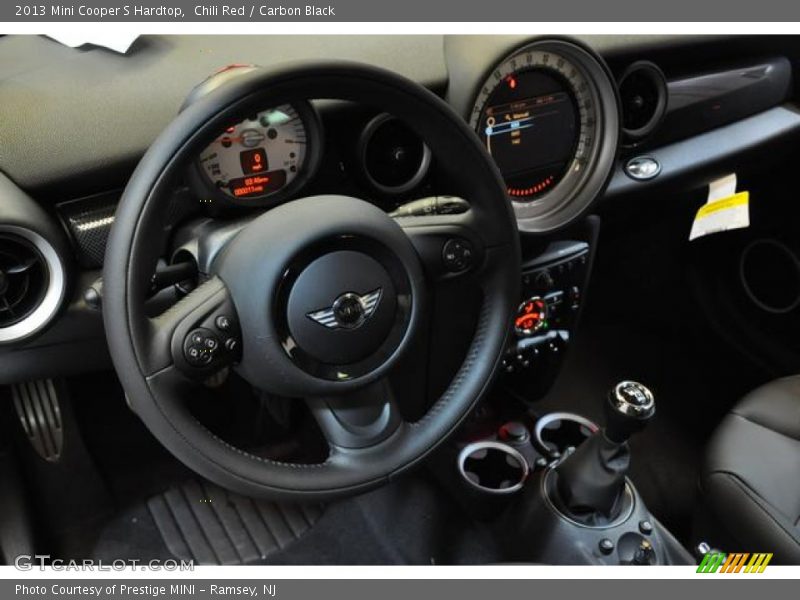 Chili Red / Carbon Black 2013 Mini Cooper S Hardtop