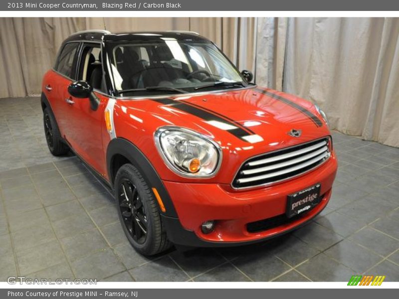 Blazing Red / Carbon Black 2013 Mini Cooper Countryman