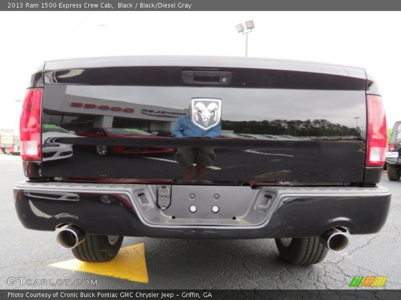 Black / Black/Diesel Gray 2013 Ram 1500 Express Crew Cab