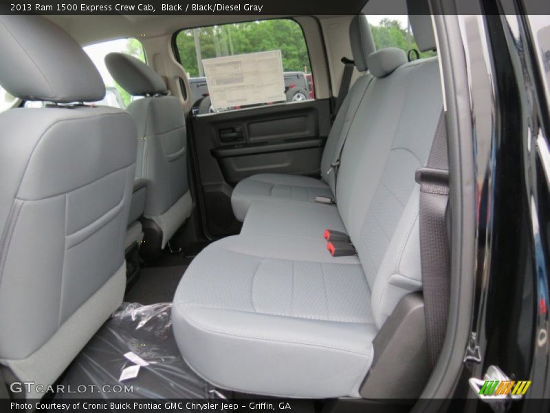 Black / Black/Diesel Gray 2013 Ram 1500 Express Crew Cab