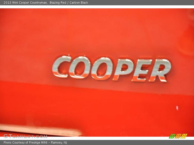 Blazing Red / Carbon Black 2013 Mini Cooper Countryman