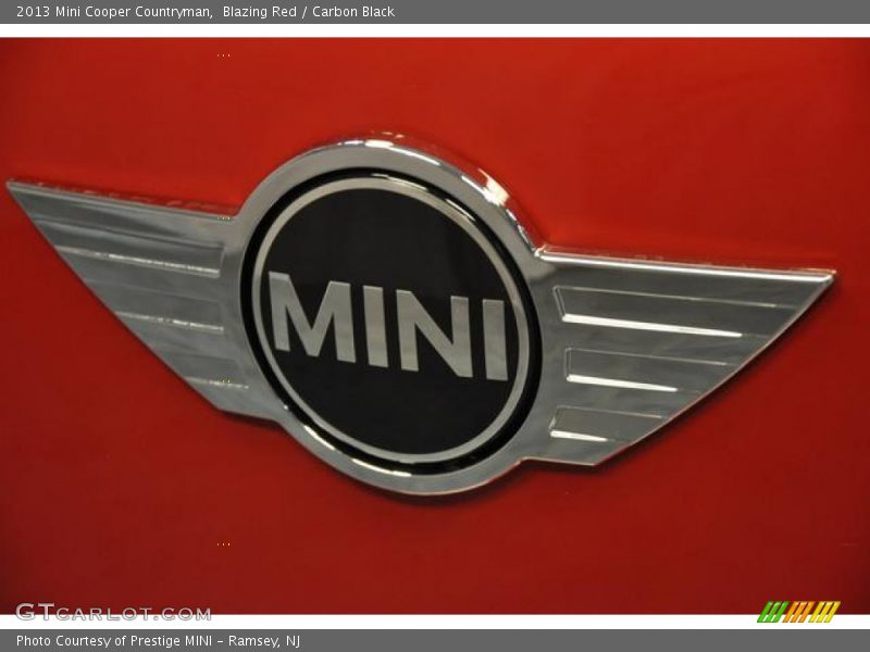 Blazing Red / Carbon Black 2013 Mini Cooper Countryman