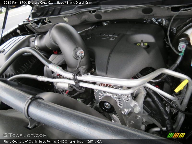 Black / Black/Diesel Gray 2013 Ram 1500 Express Crew Cab