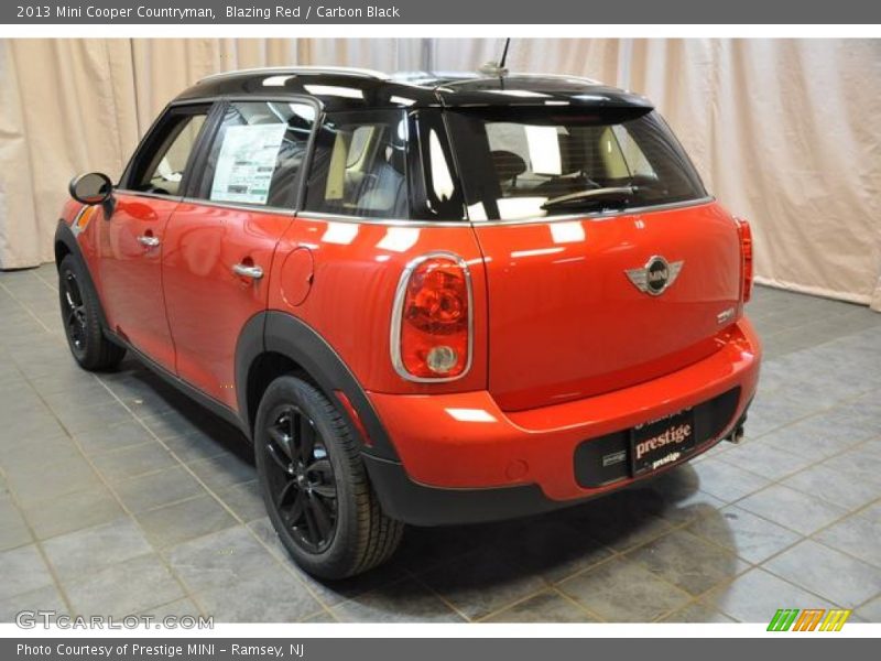 Blazing Red / Carbon Black 2013 Mini Cooper Countryman