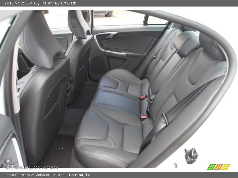 Ice White / Off Black 2013 Volvo S60 T5