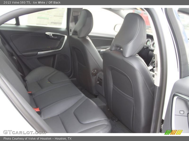 Ice White / Off Black 2013 Volvo S60 T5