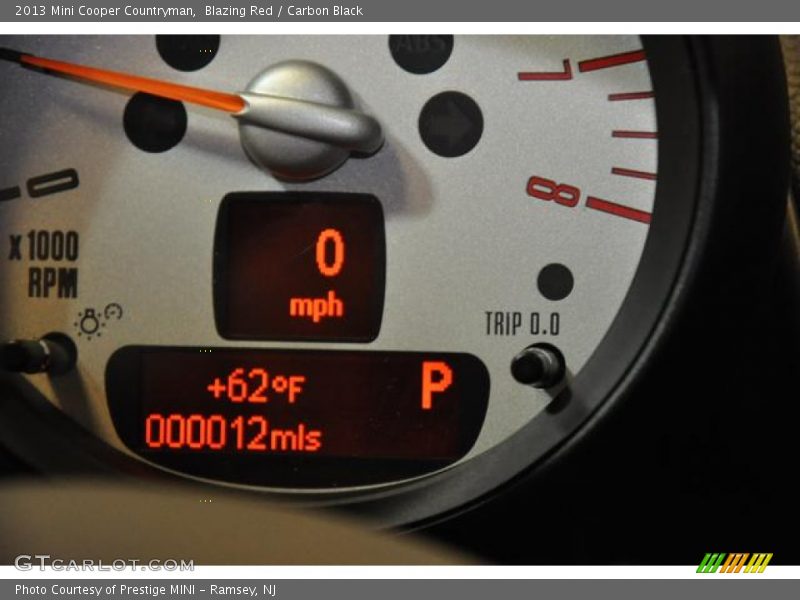 Blazing Red / Carbon Black 2013 Mini Cooper Countryman