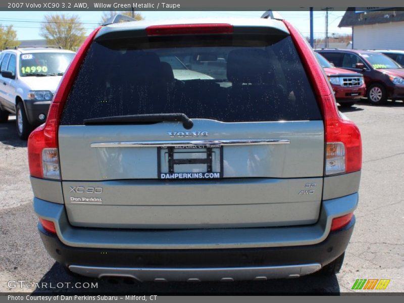 Willow Green Metallic / Taupe 2007 Volvo XC90 3.2 AWD