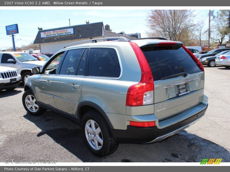 Willow Green Metallic / Taupe 2007 Volvo XC90 3.2 AWD