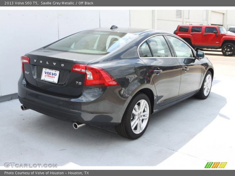 Saville Grey Metallic / Off Black 2013 Volvo S60 T5