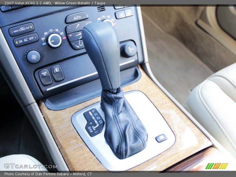Willow Green Metallic / Taupe 2007 Volvo XC90 3.2 AWD