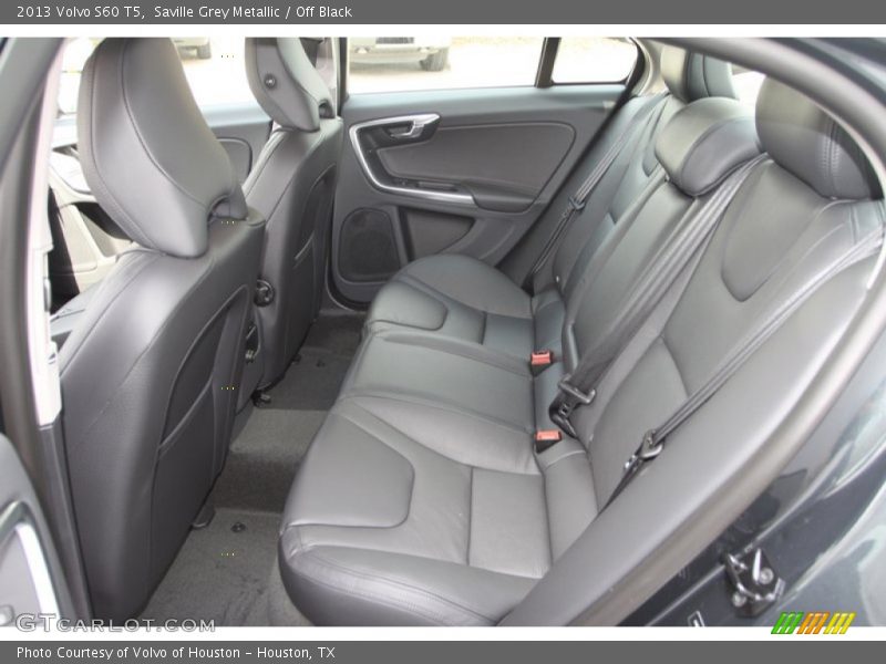 Saville Grey Metallic / Off Black 2013 Volvo S60 T5