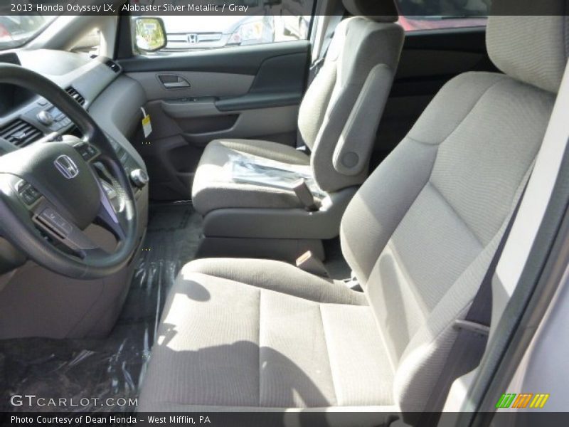 Alabaster Silver Metallic / Gray 2013 Honda Odyssey LX