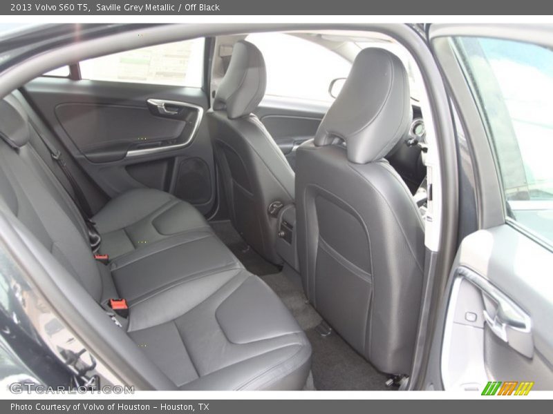 Saville Grey Metallic / Off Black 2013 Volvo S60 T5