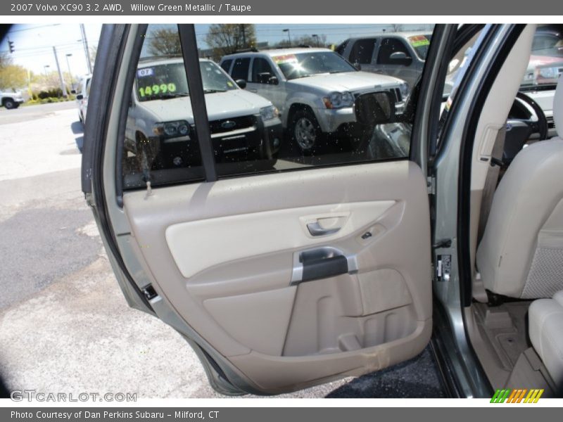 Willow Green Metallic / Taupe 2007 Volvo XC90 3.2 AWD