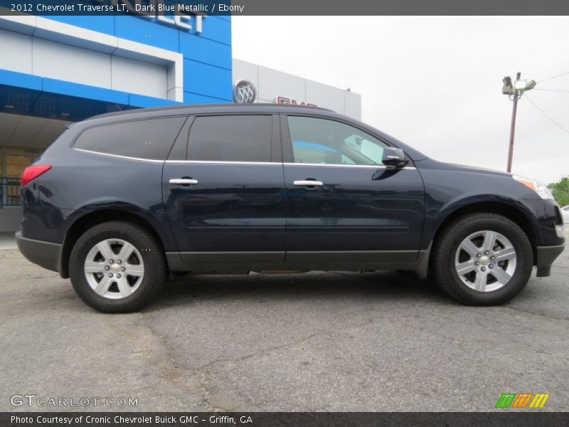 Dark Blue Metallic / Ebony 2012 Chevrolet Traverse LT