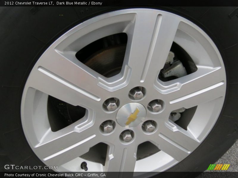 Dark Blue Metallic / Ebony 2012 Chevrolet Traverse LT