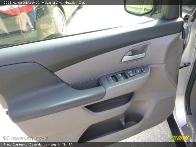 Alabaster Silver Metallic / Gray 2013 Honda Odyssey LX