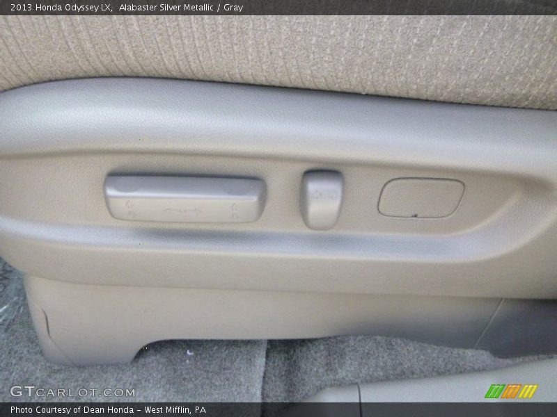 Alabaster Silver Metallic / Gray 2013 Honda Odyssey LX