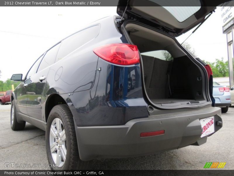 Dark Blue Metallic / Ebony 2012 Chevrolet Traverse LT