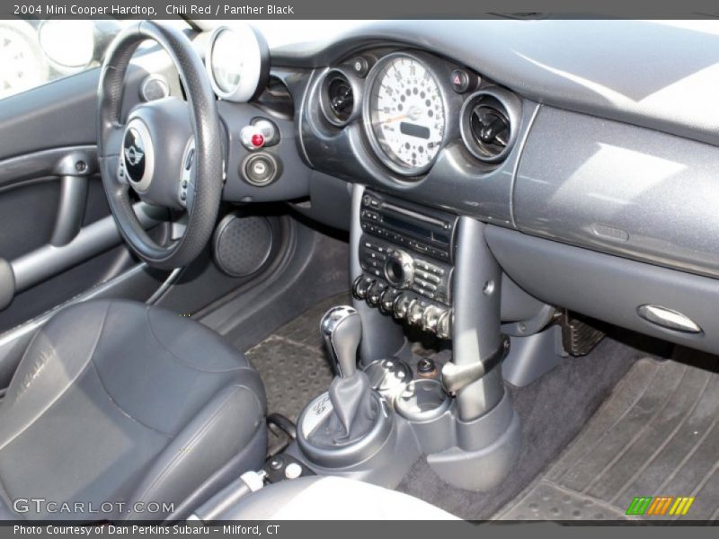 Chili Red / Panther Black 2004 Mini Cooper Hardtop
