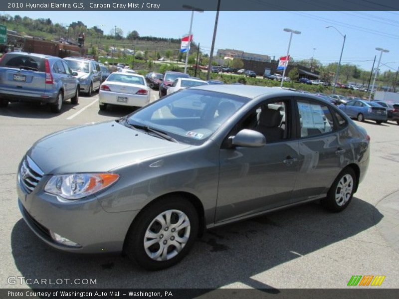 Carbon Gray Mist / Gray 2010 Hyundai Elantra GLS