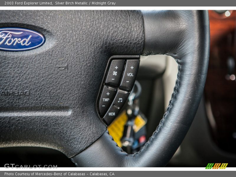 Controls of 2003 Explorer Limited
