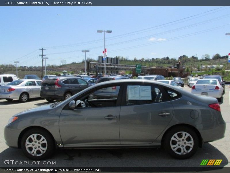 Carbon Gray Mist / Gray 2010 Hyundai Elantra GLS