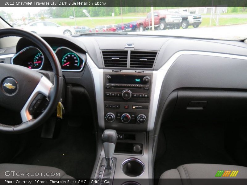 Dark Blue Metallic / Ebony 2012 Chevrolet Traverse LT