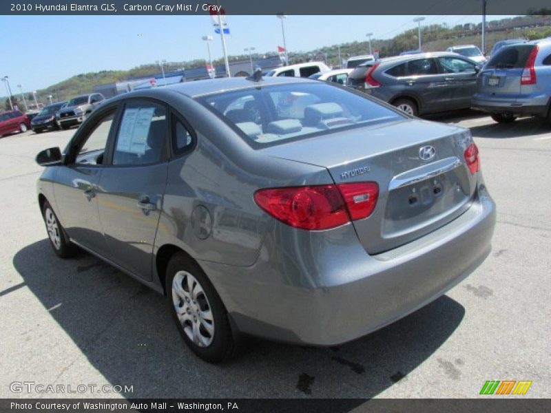 Carbon Gray Mist / Gray 2010 Hyundai Elantra GLS