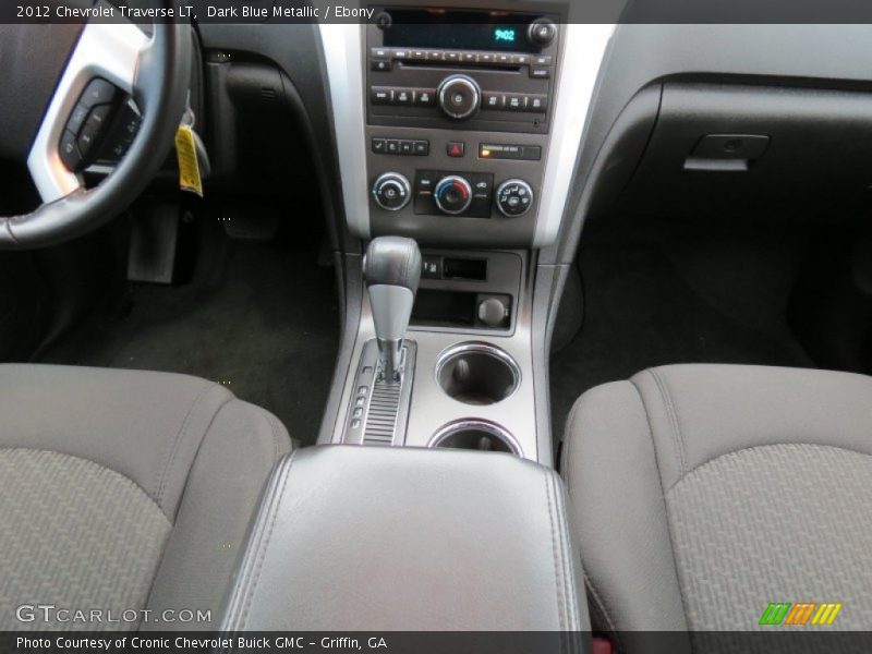 Dark Blue Metallic / Ebony 2012 Chevrolet Traverse LT