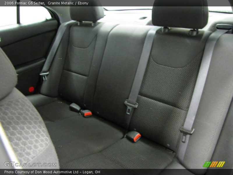 Granite Metallic / Ebony 2006 Pontiac G6 Sedan