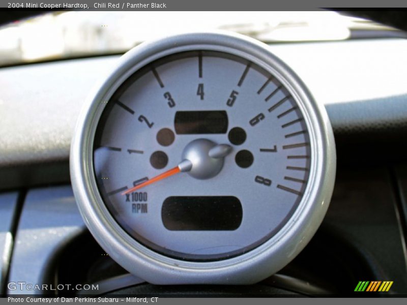 Chili Red / Panther Black 2004 Mini Cooper Hardtop