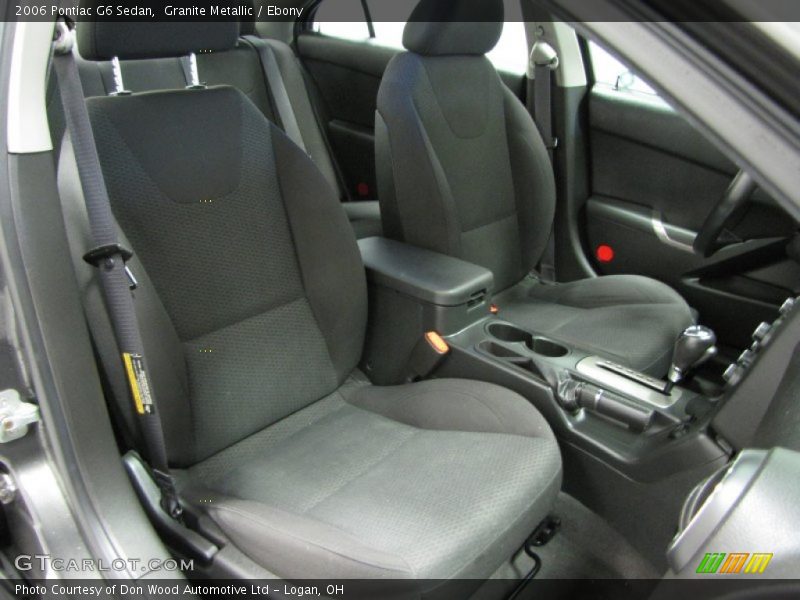 Granite Metallic / Ebony 2006 Pontiac G6 Sedan