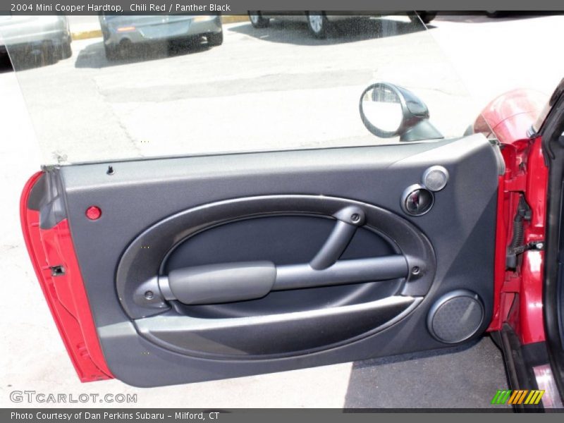 Chili Red / Panther Black 2004 Mini Cooper Hardtop