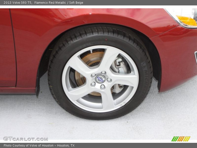 Flamenco Red Metallic / Soft Beige 2013 Volvo S60 T5