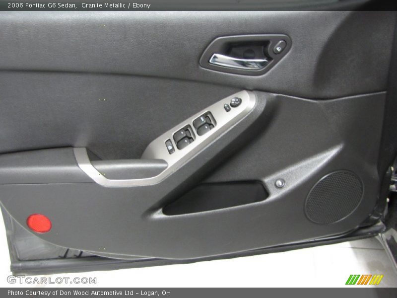 Granite Metallic / Ebony 2006 Pontiac G6 Sedan