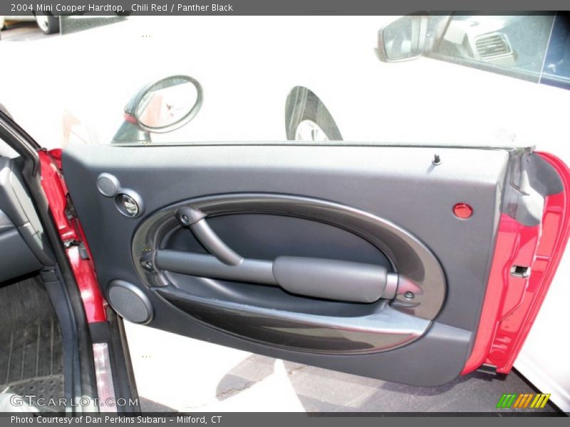 Chili Red / Panther Black 2004 Mini Cooper Hardtop