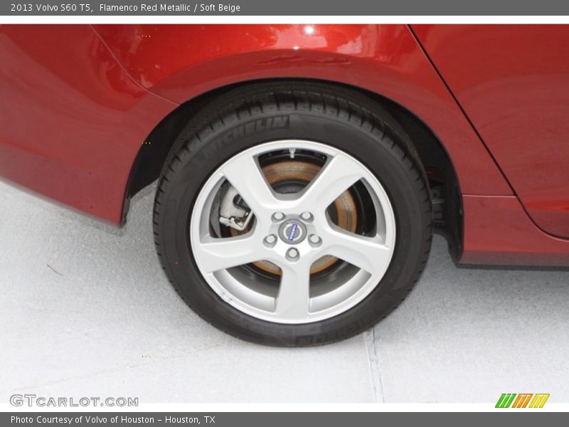 Flamenco Red Metallic / Soft Beige 2013 Volvo S60 T5