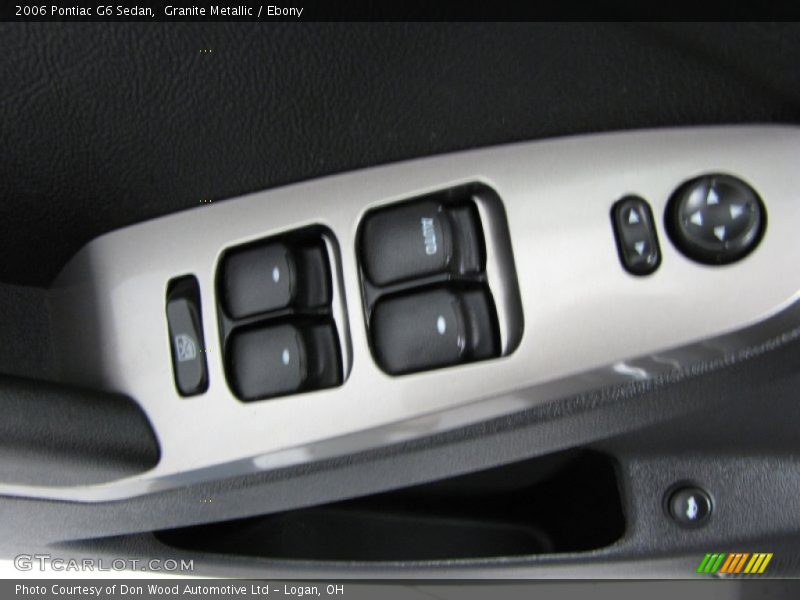 Granite Metallic / Ebony 2006 Pontiac G6 Sedan