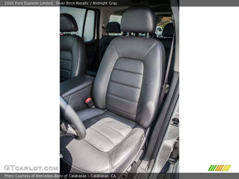 Front Seat of 2003 Explorer Limited
