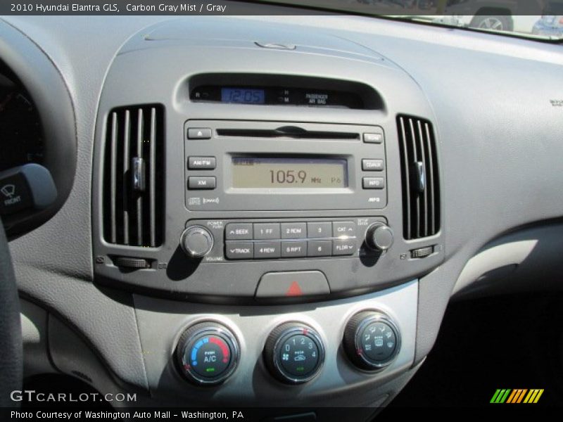 Carbon Gray Mist / Gray 2010 Hyundai Elantra GLS